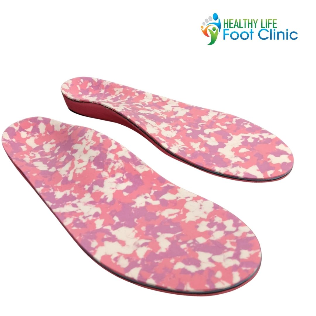Pink Custom Orthotics