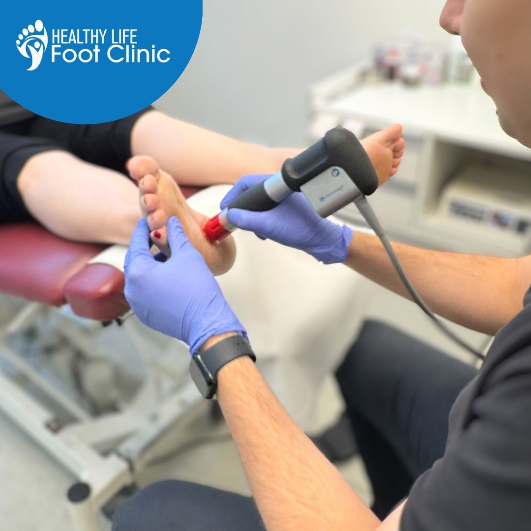 Adelaide Podiatrist, Nick Bourlotos, Using Shock Wave Therapy